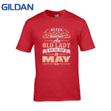 Never Underestimate Old Lady Born In May