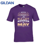 Never Underestimate Old Lady Born In May